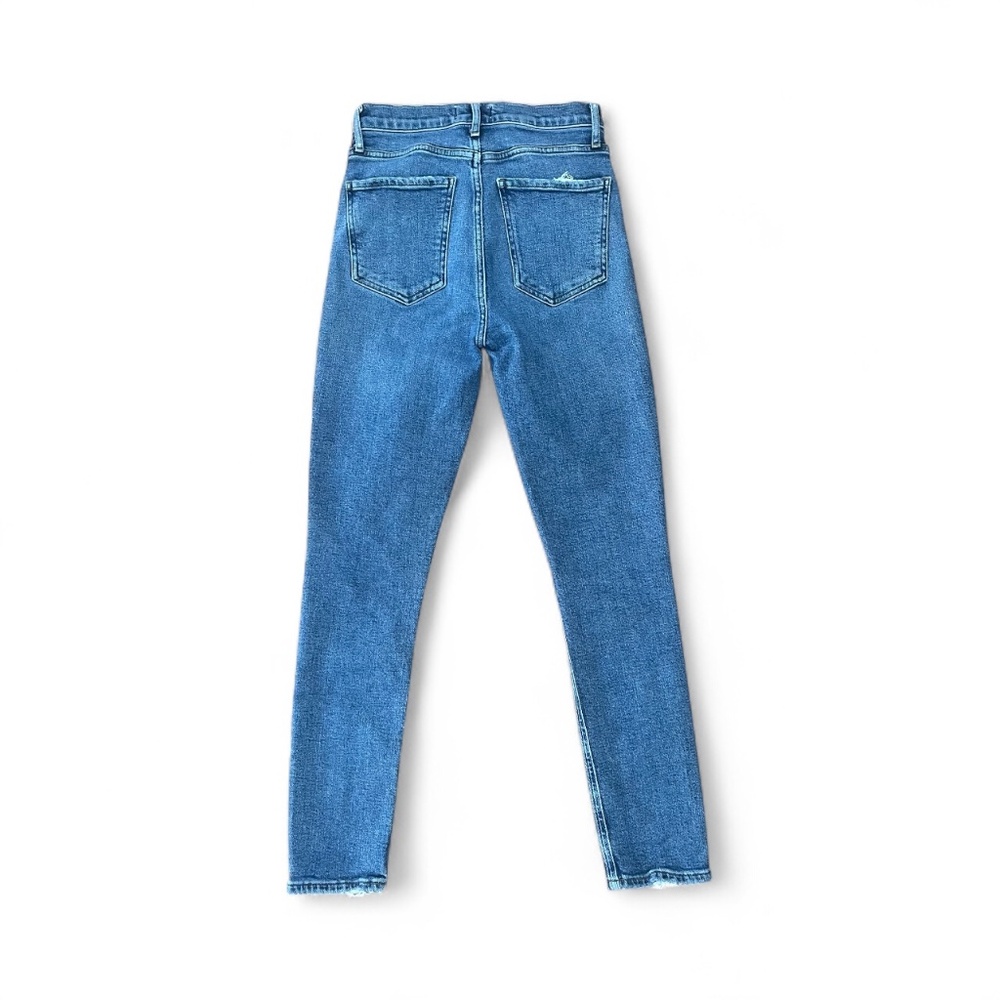 Agolde Nico Slim Skinny Jeans in Shoreline Distressed Medium Wash Sz 24 - Picture 3 of 11